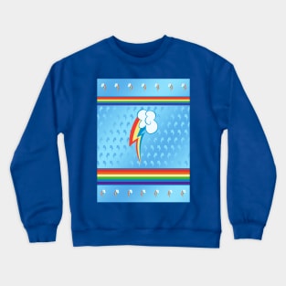 My little Pony - Rainbow Dash Cutie Mark V5 Crewneck Sweatshirt